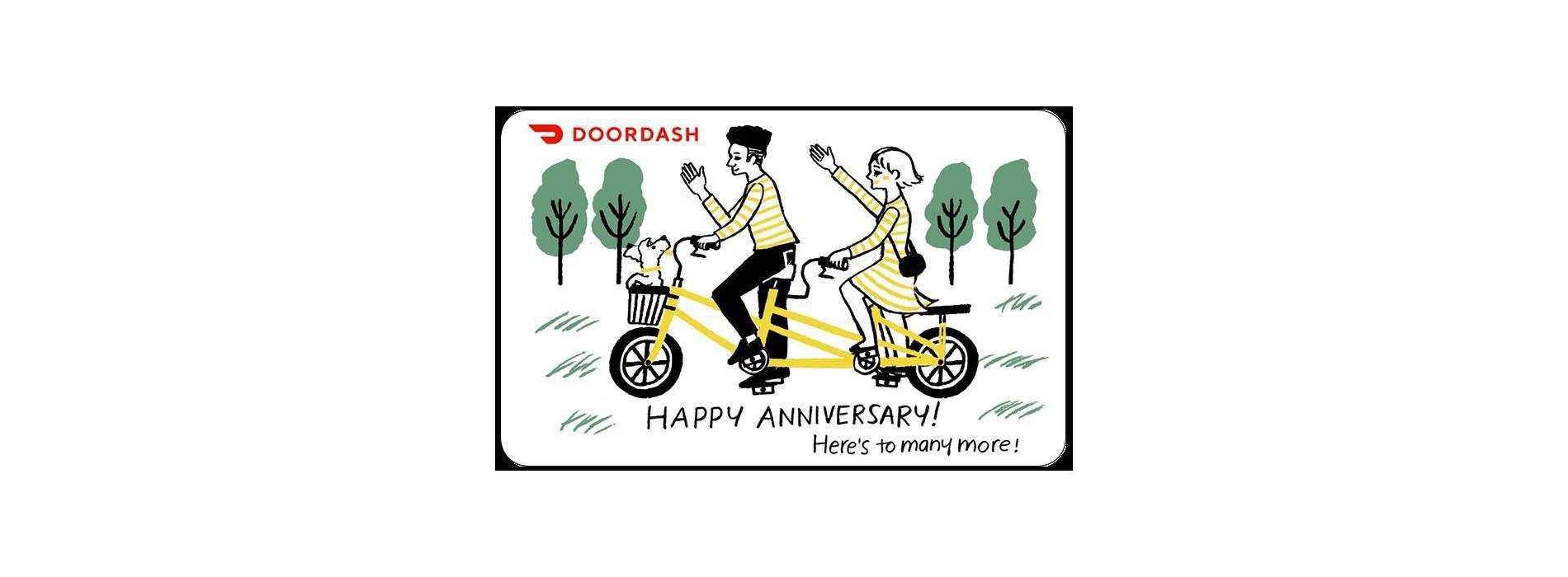 Doordash Anniversary $25 Gift Card (Email Delivery)