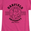 Girls' - Garfield - Ath Dept Running Fitted Short Sleeve Graphic T-Shirt - 2 of 4
