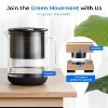 Waterdrop Glass Water Filter Pitcher with 1 Filter,Black - 3 of 4