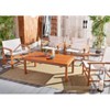 Mardin Dining Set - Indoor/Outdoor - PAT7066 - Natural/Beige - Safavieh - 2 of 4