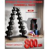 Garvee Dumbbell Rack A-Frame Weight Rack Vertical Rack for Home Gym, Weight Rack for Dumbbells - 2 of 4