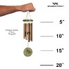 Woodstock Windchimes Habitats Chime Green, Dragonfly, Wind Chimes For Outside, Wind Chimes For Garden, Patio, and Outdoor Decor, 17"L - 4 of 4