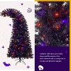 6FT Artificial Fir Bent Top Christmas Tree, Xmas Tree Bendable Grinch Style X-mas Tree, Holiday Decoration - The Pop Home - 4 of 4
