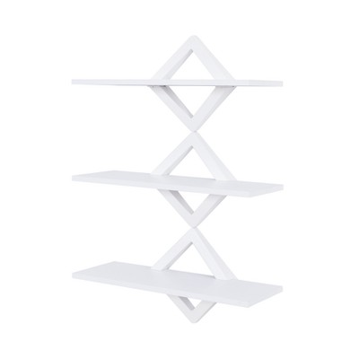 40" x 27.5" Three Tier Diamonds Shelving System - Danya B.