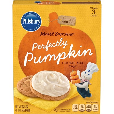 Pillsbury Perfectly Pumpkin Cookie Mix 17.5 oz