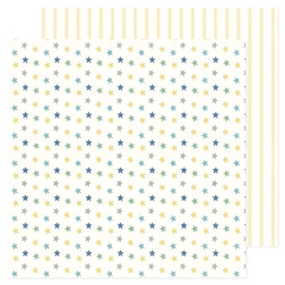 American Crafts Patterned Double-Sided Cardstock 12"X12"