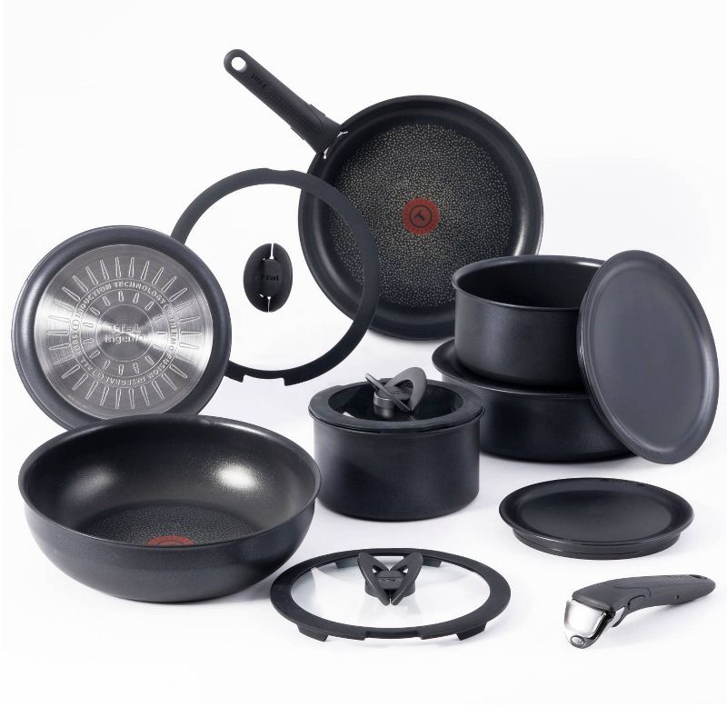T-Fal 14pc Ingenio Nonstick Cookware Set, 3 of 13
