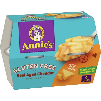Annie's Gluten Free Microwavable Cups - 4pk - 8.04oz