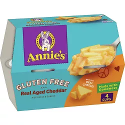 Annie's Gluten Free Microwavable Cups - 4pk - 8.04oz