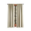 95"x50" Martha Stewart 2pk 95" Spellbound Blackout Lined Champagne - 2 of 4
