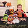Fun Express 7 1/4" x 8 1/2" Bulk 72 Pc. Medium Halloween Drawstring Plastic Goody Bags - 4 of 4