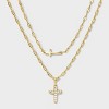 Beloved + Inspired 14K Gold Dipped Multi-Strand Necklace - Gold - 2 of 4