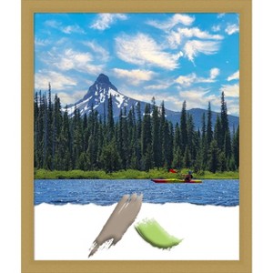 Amanti Art Grace Brushed Gold Narrow Picture Frame - 1 of 4