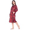 Ashford & Brooks Women's Mink Fleece Long Sleeve Nightgown - 4 of 4