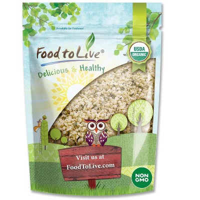 Organic Hemp Seeds - by Food To Live