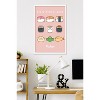 Trends International Pusheen: Bento Box - Everything Is Good Sushi Grid Framed Wall Poster Prints - 2 of 4
