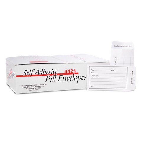 Tech-Med Pill Envelope 4421 500 per Box - image 1 of 2