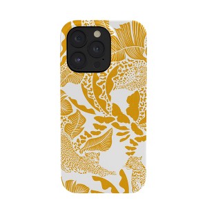 evamatise Surreal Jungle in Bright Yellow Snap iPhone 14 Case - Society6 - 1 of 1