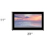 HomeRoots Rest of My Sunsets Black Framed Print Wall Art - 3 of 3