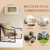 Modern Accent Chair, Heavy Duty Metal Frame Reading Chair with Armrest and Soft Foam - 4 of 4