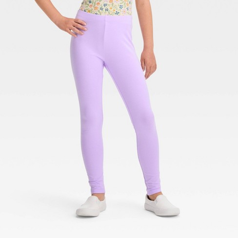 Girls' Leggings - Cat & Jack™ Purple Xs Slim : Target