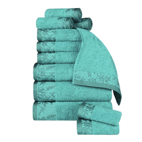 American Soft Linen 6 Piece Towel Set, 100% Cotton Bath Towels For Bathroom  : Target