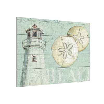 Lisa Audit 'Beach House I' Matted Framed Art
