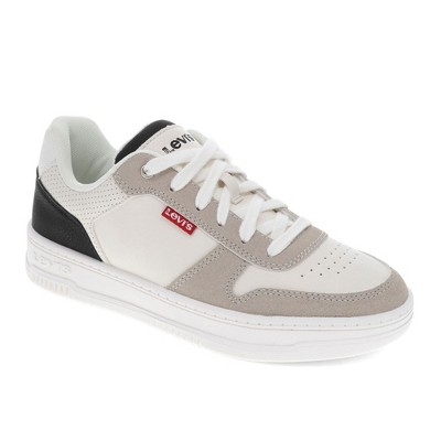 Levi's Womens Drive Lo 2 Synthetic Leather Casual Lace Up Sneaker Shoe