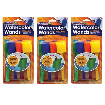 Hygloss® 7" Happy Paintbrush Accents, 30 Per Pack, 3 Packs
