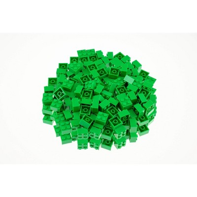 Strictly Briks Classic Bricks Starter Kit - Green - 144 Pieces - 2x2 Studs - 100% Compatible with All Major Brick Brands