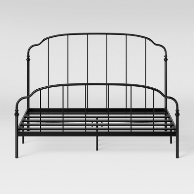 King Ferndale Metal Bed Black 