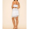 Women's Faux Suede Sequin Fringe Skirt - WAY - 2 of 3
