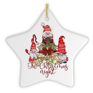 Oh, Christmas Night Holiday Ornament| OrnamentallyYou - 1 of 4