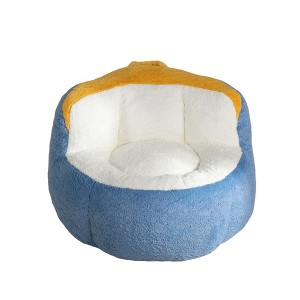 Dexmalle Oversized Faux Fur Bean Bag Chairs - 1 of 4