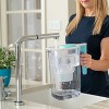 Perfect Pour 10-Cup Water Filter Pitcher, Reduces Microplastics, BPA Free, NSF Certified, Includes 1 Evolve+ Filter, Teal - 4 of 4