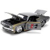 1971 Chevrolet Chevelle SS "Hurst" Gray Metallic with Gold Stripes "Bigtime Muscle" Series 1/24 Diecast Model Car by Jada - 2 of 4
