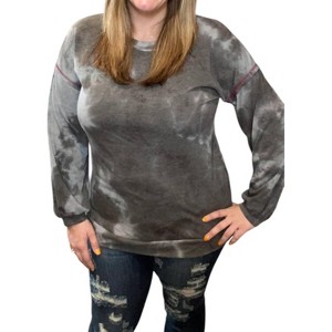 Women's French Terry Tee - honeyme - 1 of 2
