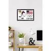 Trends International Team USA x Peanuts – Snoopy Olympic Figure Skating Framed Wall Poster Prints - 2 of 4