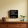 Slickblue Inspirational Wood Wall Sign – “Live Like It” Quote – Rustic 7x7 Motivational Decor, Color Options - 2 of 3