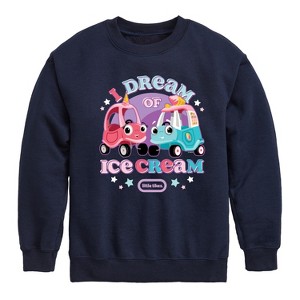 Boys' - Little Tikes - I Dream of Ice Cream Graphic Long Sleeve Fleece Sweatshirt - 1 of 4