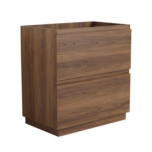 NicBex 29.13" Freestanding Bathroom Vanity without Sink, Bathroom Storage Cabinet, 2 Drawers for Bathroom - 1 of 4