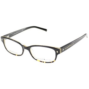 Kate Spade  JYY Womens Rectangle Eyeglasses Black Tortoise 49mm - 1 of 3