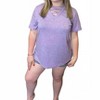 Women's Strappy Criss Cross Top - Shirley Stone - 2 of 4