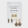 SUGARFIX by BaubleBar Spooky Business Earring Set - Gold/Black/Pink - 2 of 3
