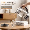 ZAFRO Electric Kettle,Temperature Adjustmenet, Stainless Steel Filter and Cover,1.7L Tea Kettle for Coffee & Tea, Automatic Shut Off,1500W - 4 of 4