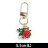 Unique Bargains Christmas Keychain Lobster Clasp Zinc Alloy 2.17" 1 Pc - 2 of 4