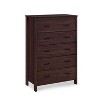 GDFStudio Owen Contemporary Faux Wood 5 Drawer Dresser - 4 of 4