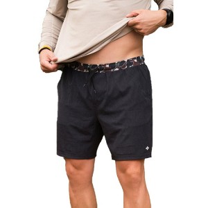 Burlebo Men's Athletic Workout 5.5" Inseam Shorts With Built-in Liner - 1 of 3