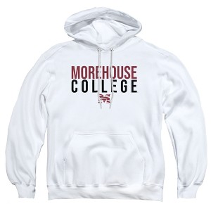 Morehouse College Official Stacked Adult Pull-Over Hoodie - 1 of 4