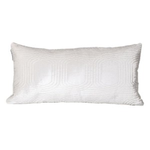 Parkland Collection,Iphis Transitional Quilted Throw Pillow - 1 of 4